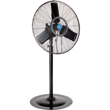 Cd Continental Dynamics&reg; 30in Pedestal Misting Fan, Outdoor Rated, Oscillating, 7204 CFM, 1/7 HP 293072